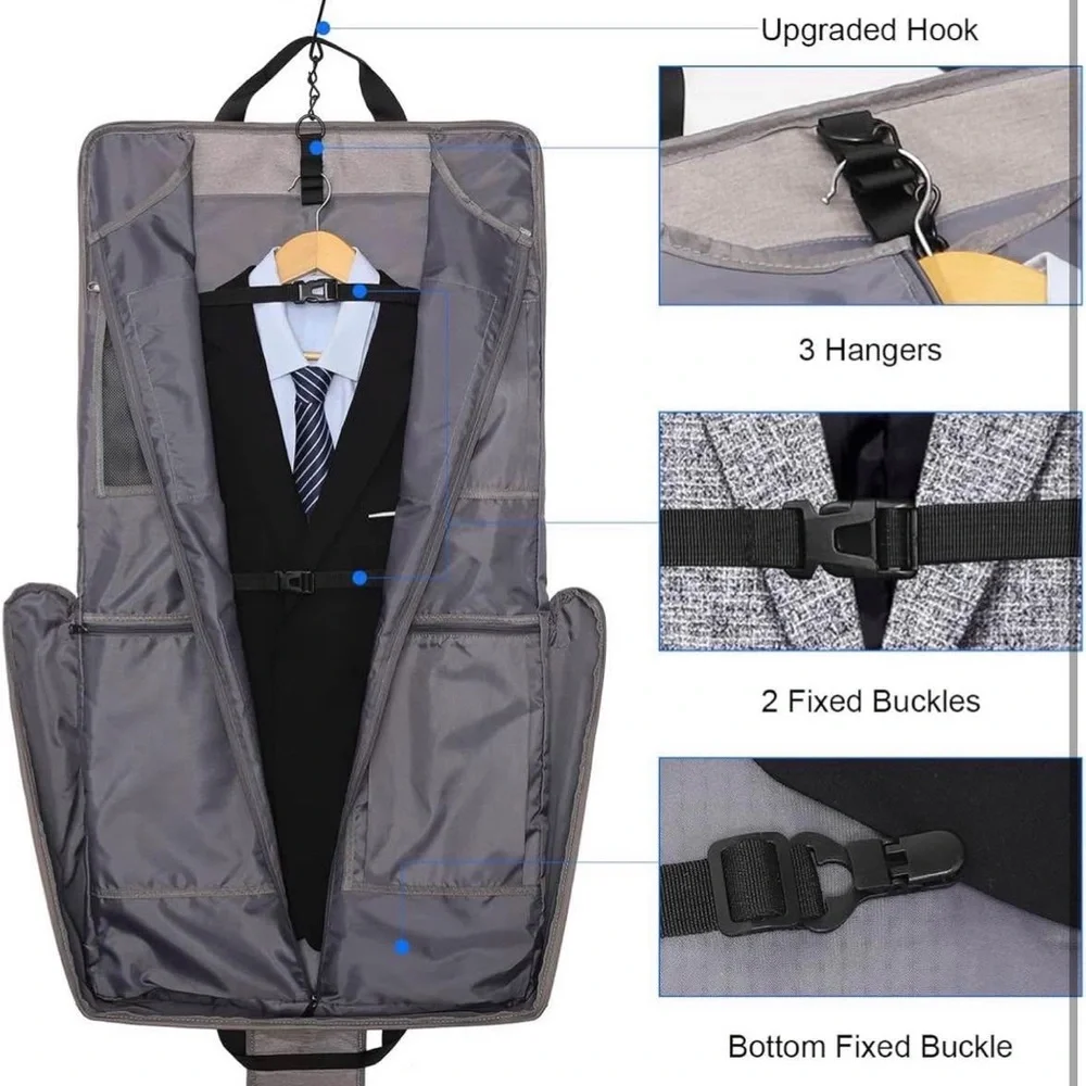 Suit Luggage Garment Bag with Shoulder Strap